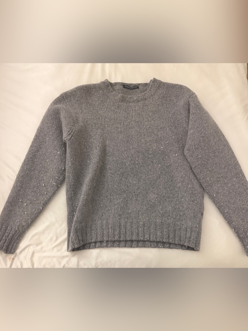 Brandy Melville Heather Gray Crewneck Sweater